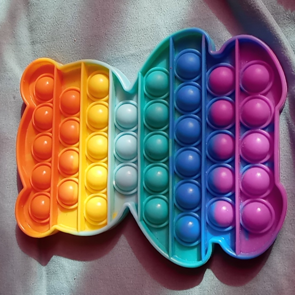 rainbow pop toy